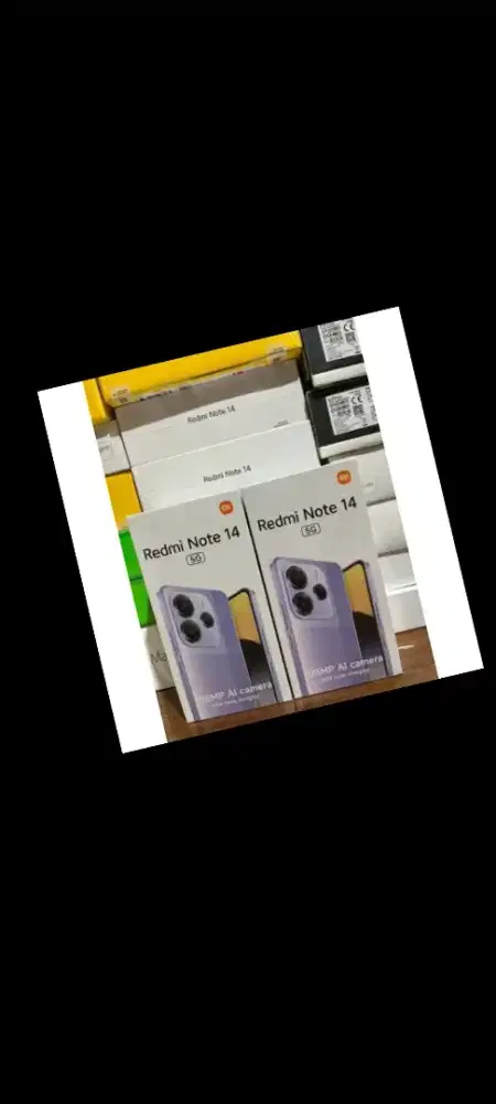 Xiaomi redmi note 14 5G ram 12gb 512gb dan8/256 resmi