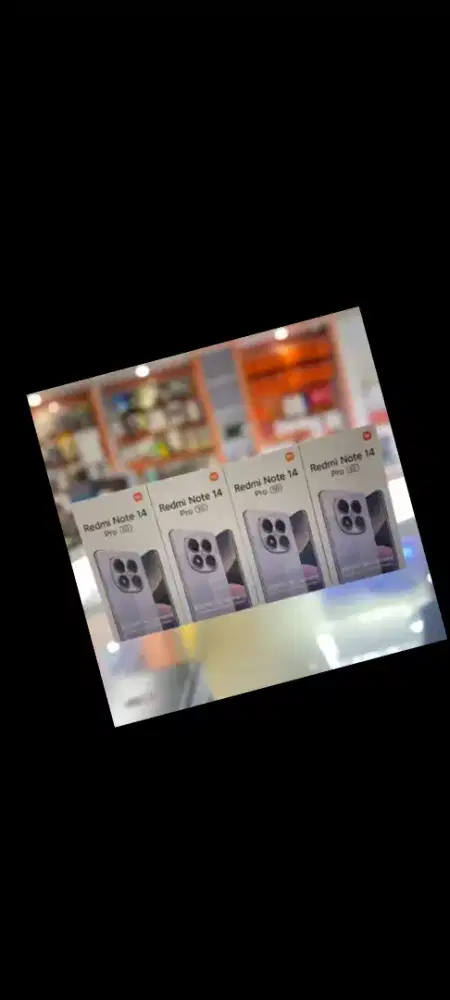 Xiaomi redmi note 14 pro 5G 8/256 layar lengkung