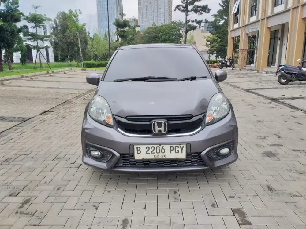 HONDA BRIO 1.2 E CVT 2017 TERAWAT & SIAP PAKAI