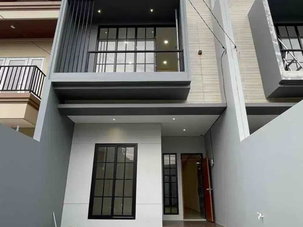 Dijual Rumah Modern 2 Lantai Bebas Banjir Di Meruya