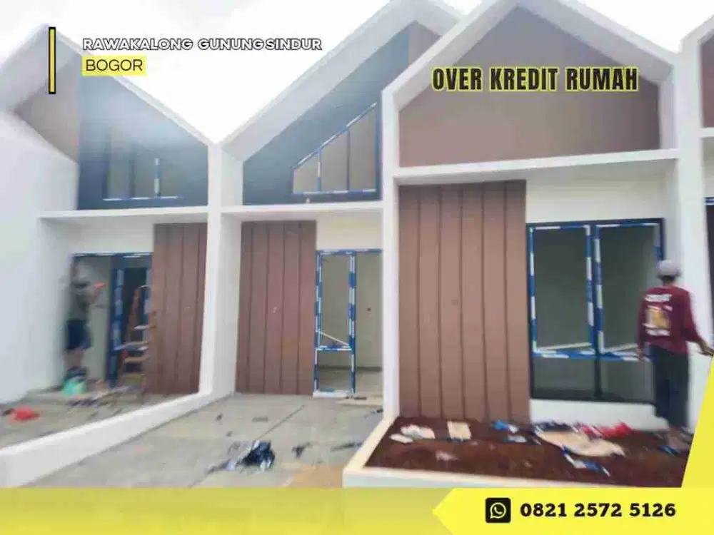 Jual Rumah Take Over 43JT dkt UNPAM di Grand Pakis Residence Gunung Sindur