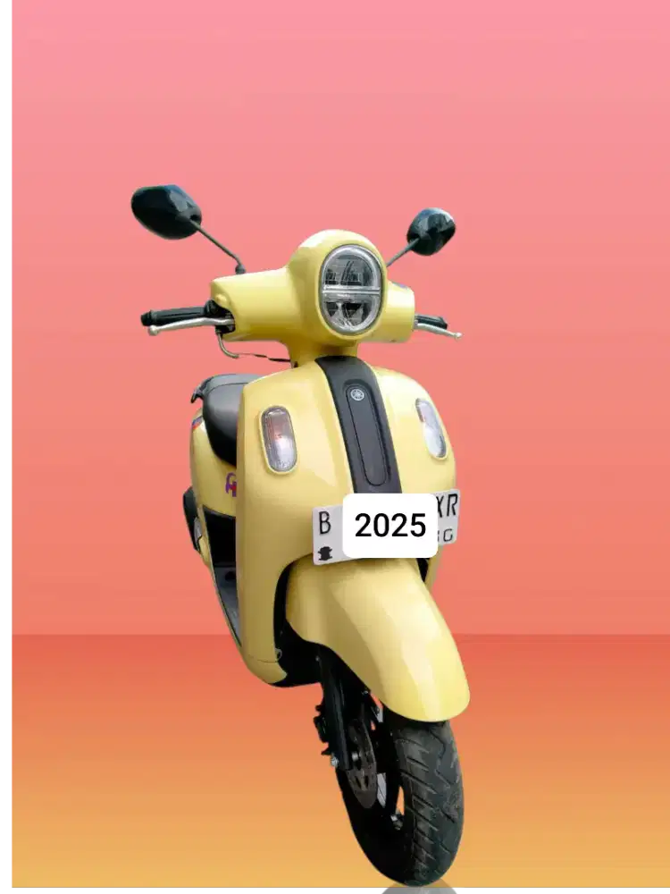 Km 3000 dp 500rb Yamaha Fazzio keyless (KTP daerah bs kredit) fazio