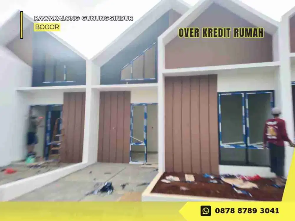 Jual Take Over Rumah 43JT di Grand Pakis Residence Bogor dkt UNPAM