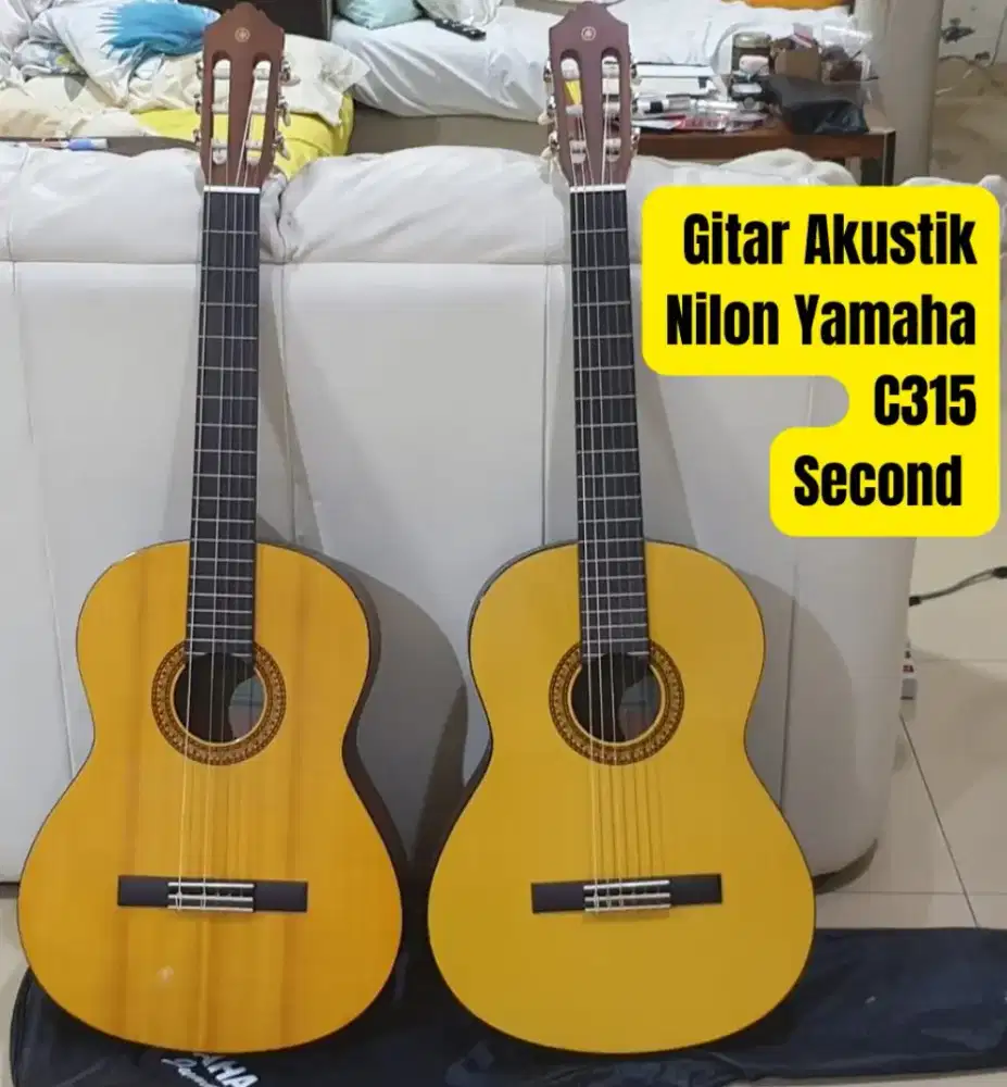 2 Unit Gitar Yamaha C315 made in Indonesia