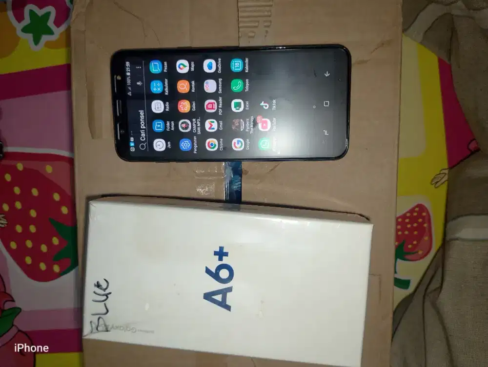 Samsung A6+ Full sett original mulus