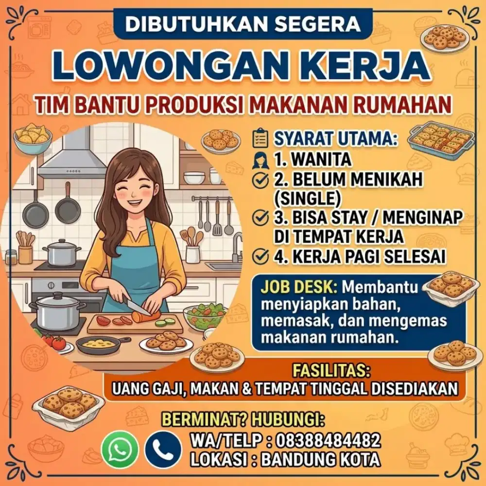 Dibutuhkan Segera