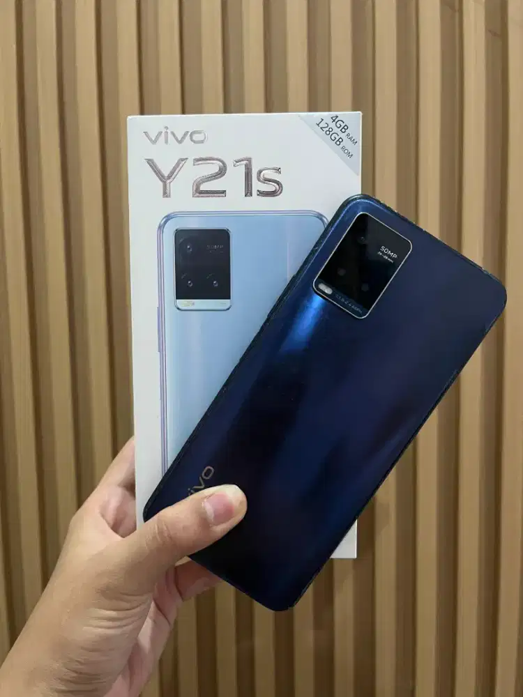 Vivo Y21s 4/128GB Fullset Murah – Android 13 Siap Pakai