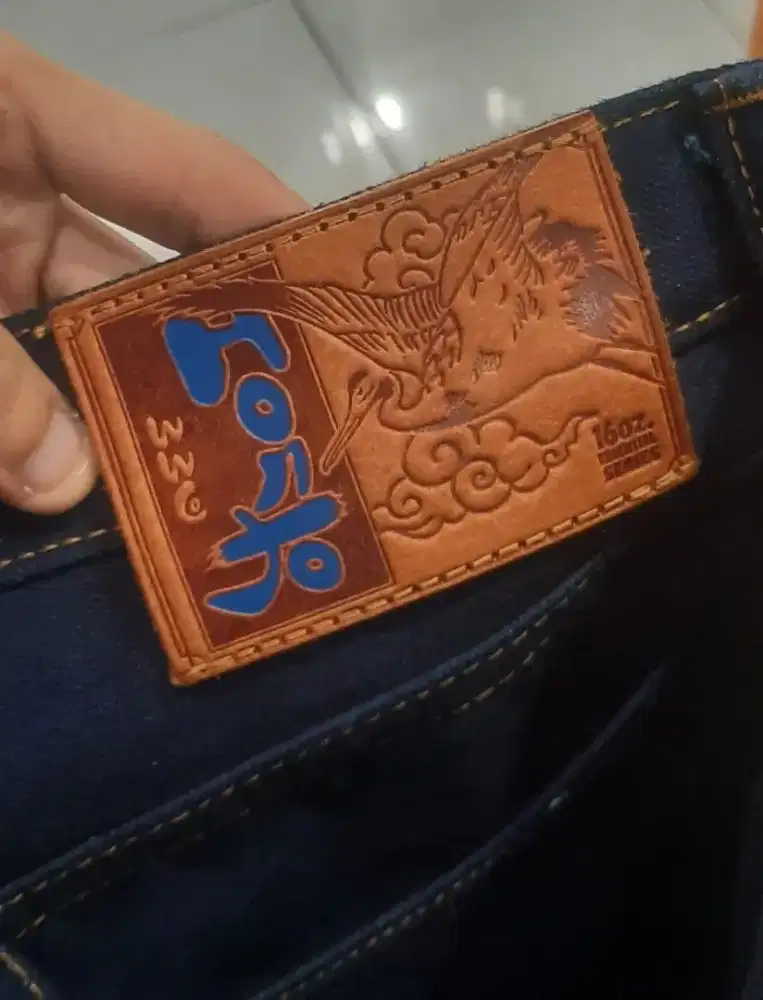 Celana jeans warpweft honjo 16oz