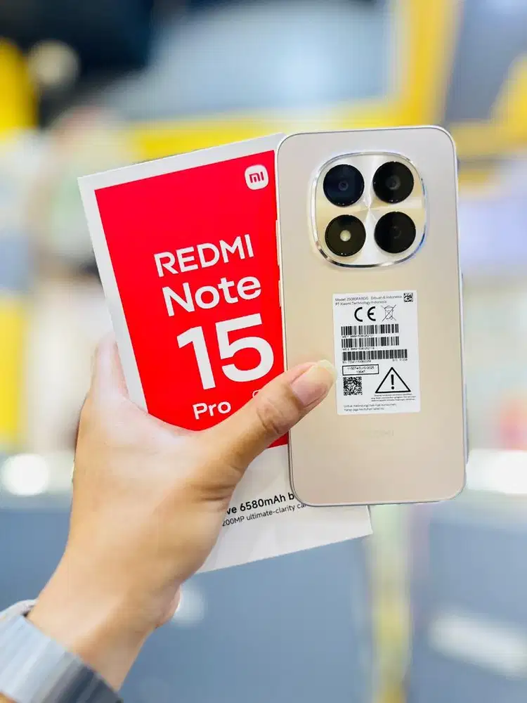 Redmi Note 15 Pro 5G 12/512 3 Minggu pakai