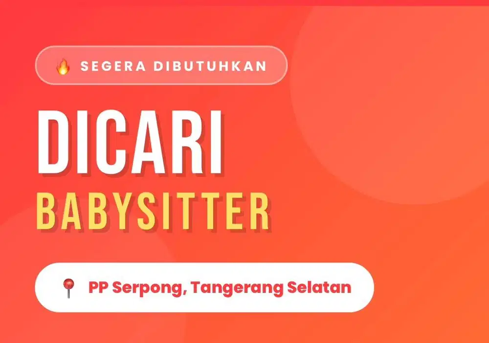 Loker Babysitter PP