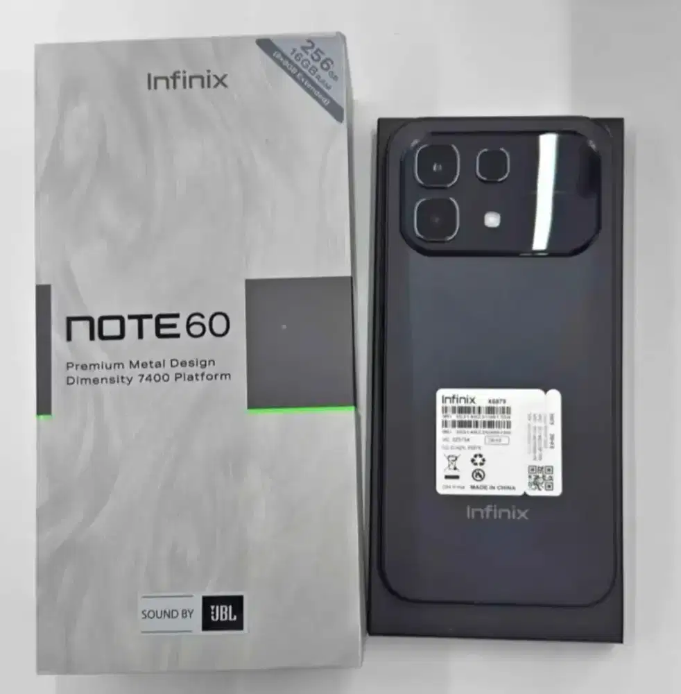 INFINIX NOTE 60 RAM 8/256 BARU