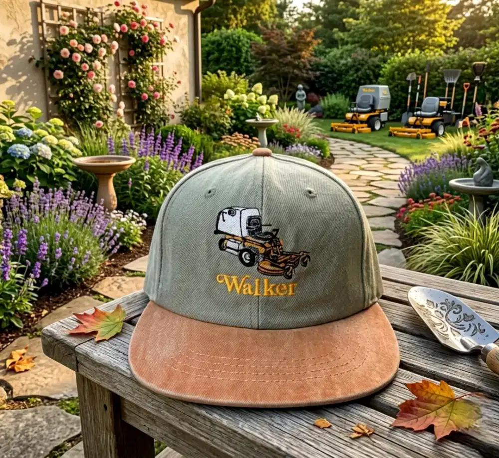 Topi Vintage Flat Brim Walker Blades Made in USA Original Second