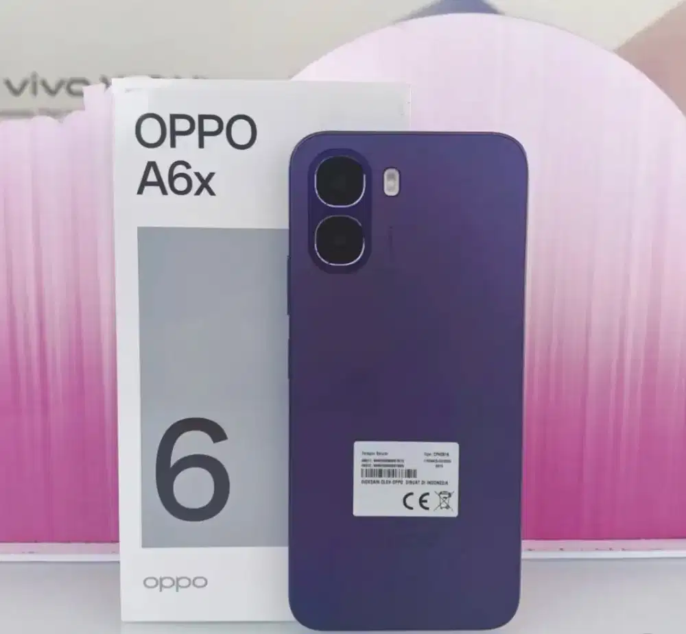 OPPO A6x RAM 6/128 BARU