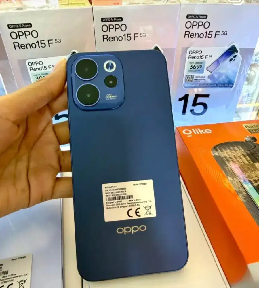 OPPO RENO 15F 5G RAM 8/256 BARU