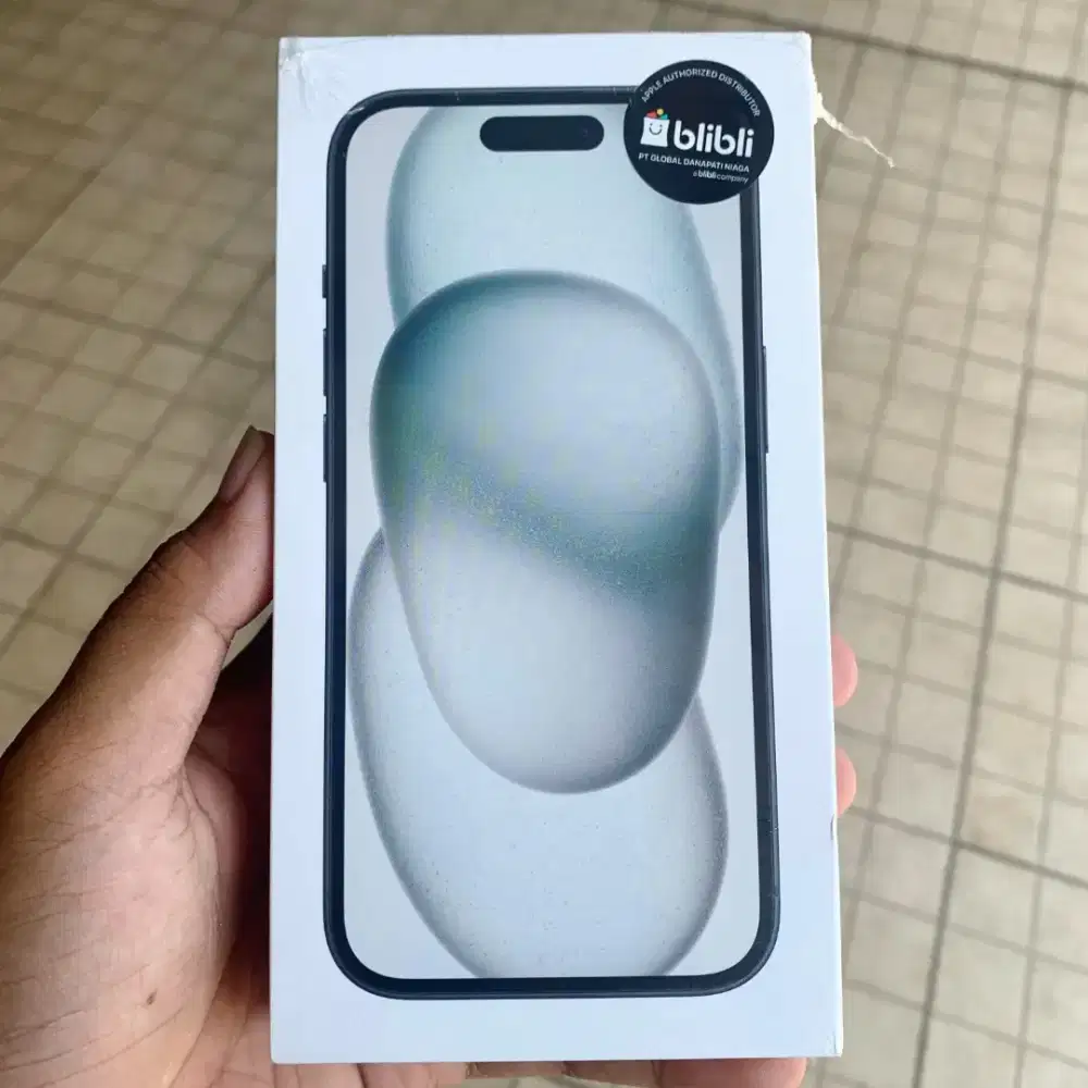 iPhone 15 BARU 128gb Black