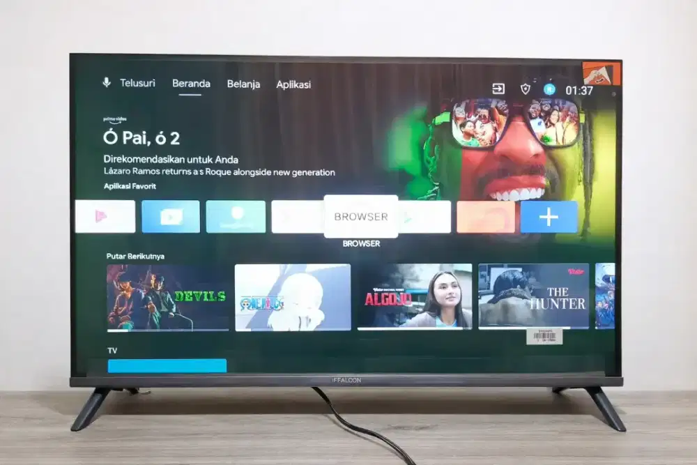 TCL 32 Inch Android TV – Like New (Pemakaian 6 Bulan)