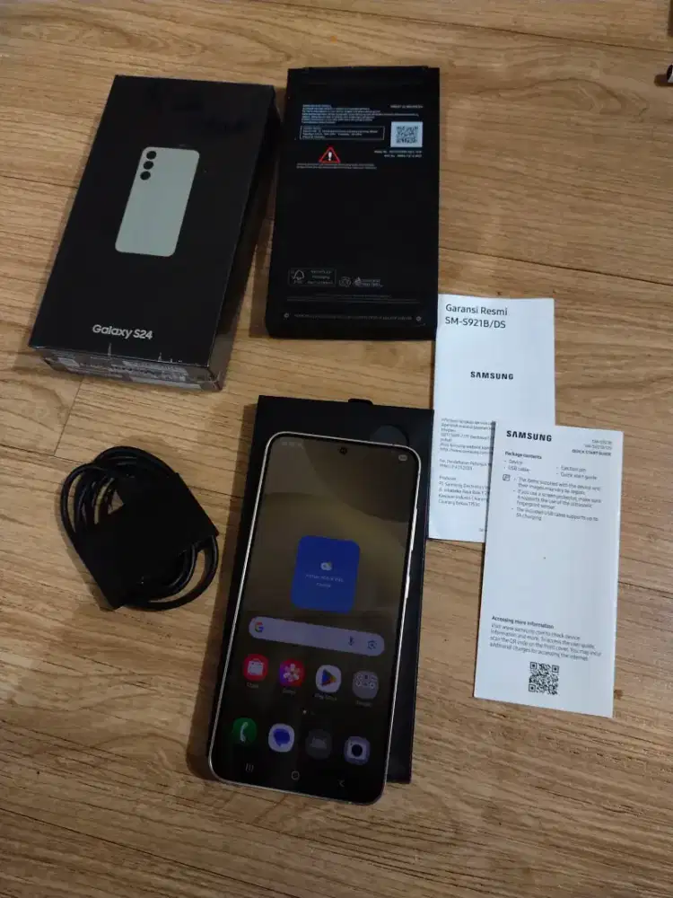 Samsung S24 8/256 sein fullset ori bisa tt handphone