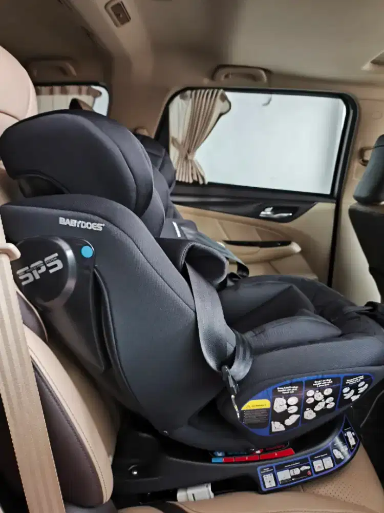 Preloved Car Seat Babydoes Free Rotate 360
