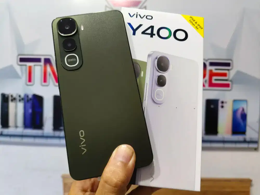 VIVO Y400 RAM 8+8/128GB LIKE-NEW FULL_ORIGINAL GARANSI RESMI INDONESIA