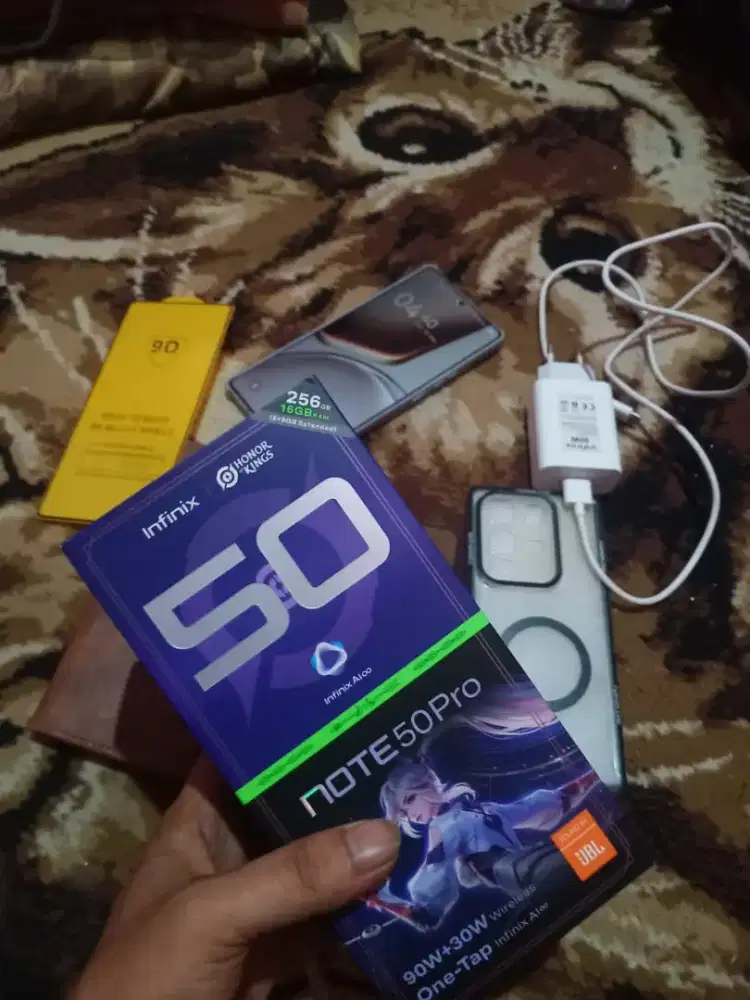 Di jual hp infinix note 50pro ram 8+8/ 256GB