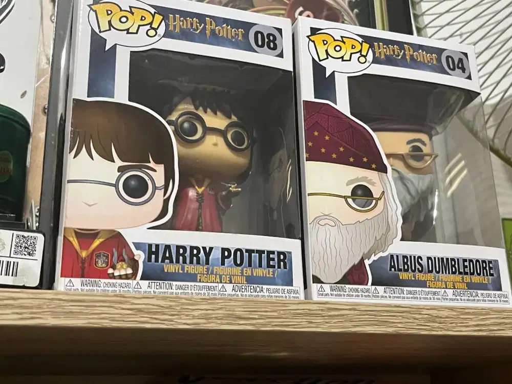 FUNKO POP HARRY POTTER QUIDDITCH (08), DUMBLEDORE (04)