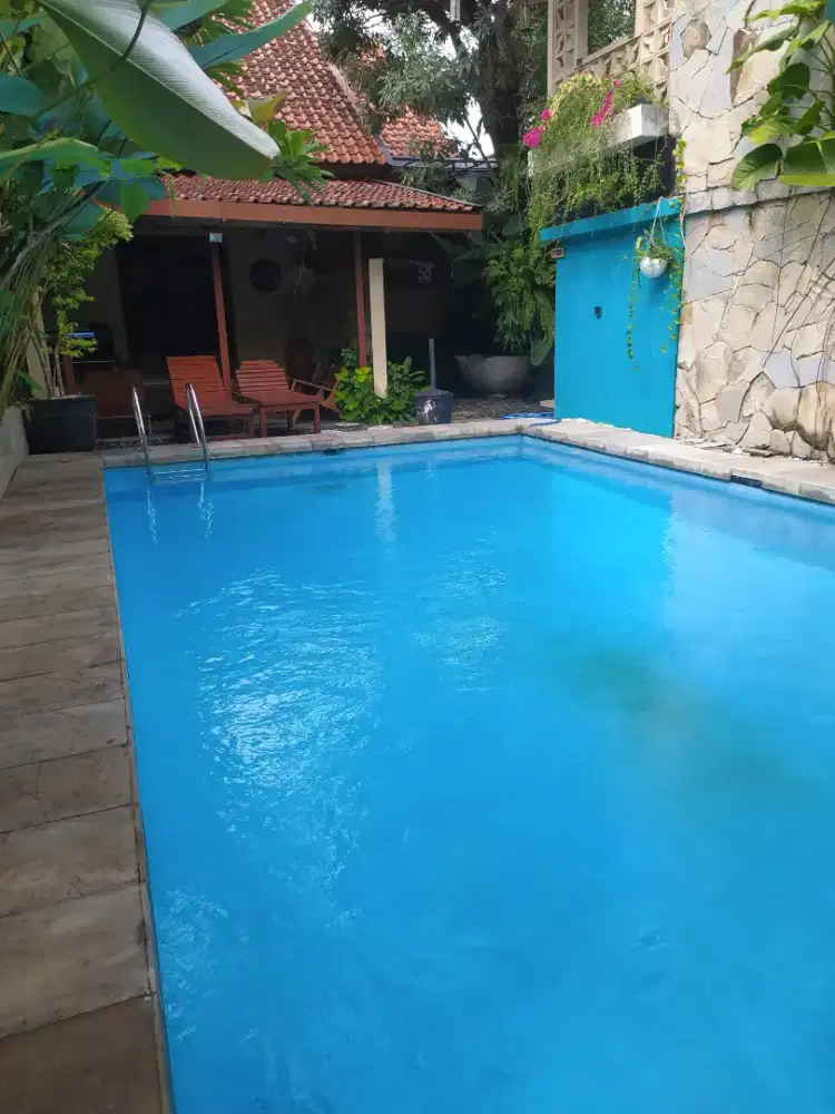 Homestay plus kolam renang dekat ke Kraton di Mantrijeron Yogyakarta