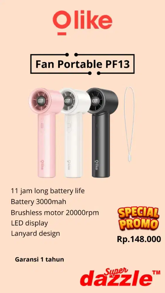 Kipas portabel Olike PF13