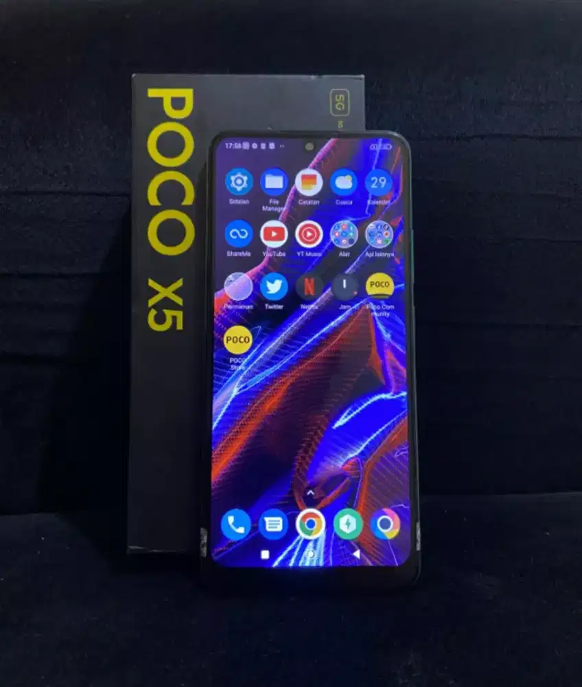 poco x5 5G 8/256 fullset