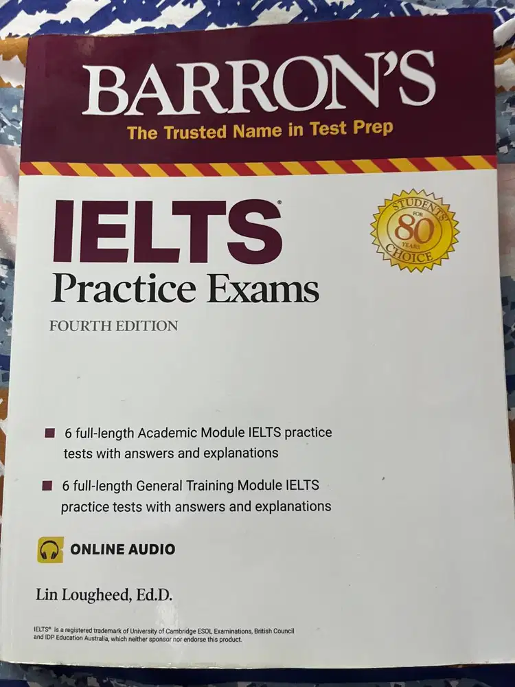 Barrons IELTS Practice Exams 4th Edition