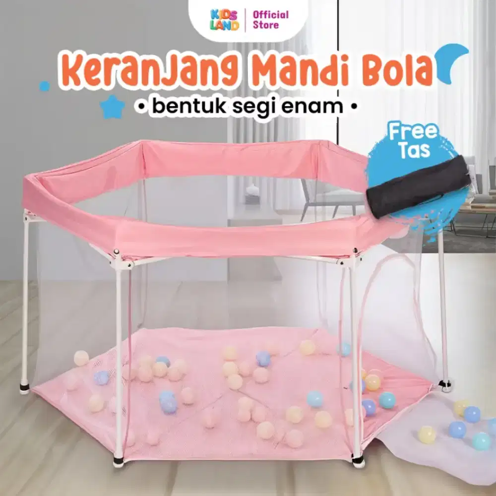 Keranjang Bayi Pink
