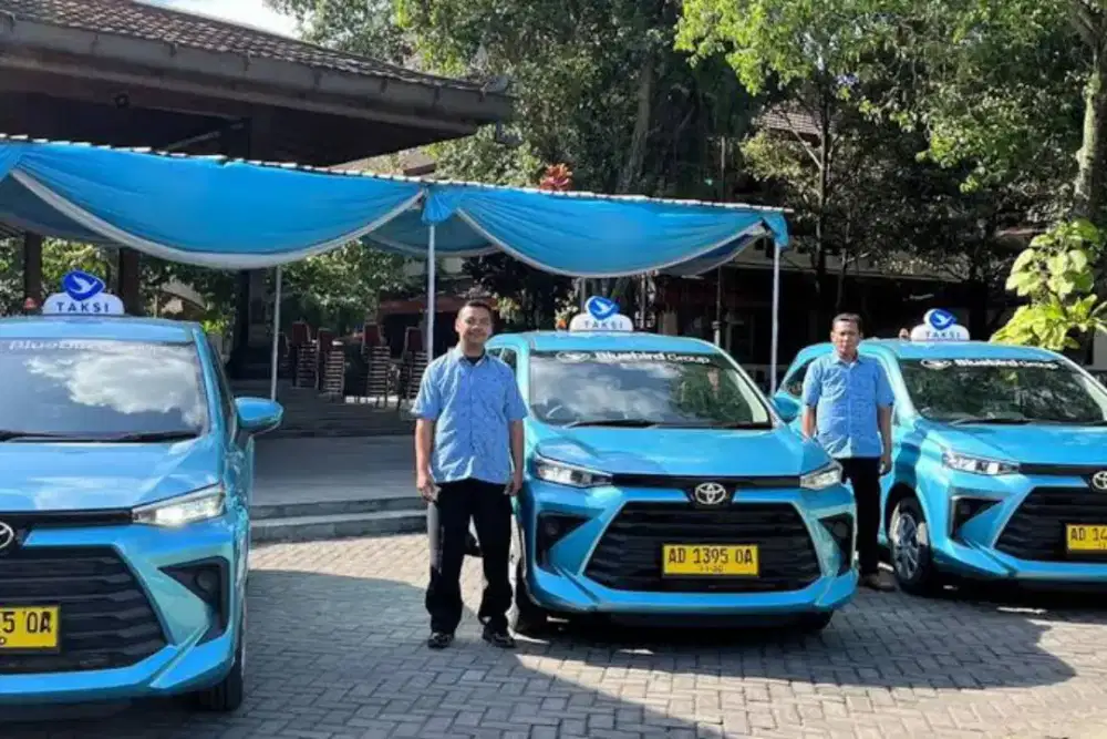 Driver supir sopir taxi bluebird