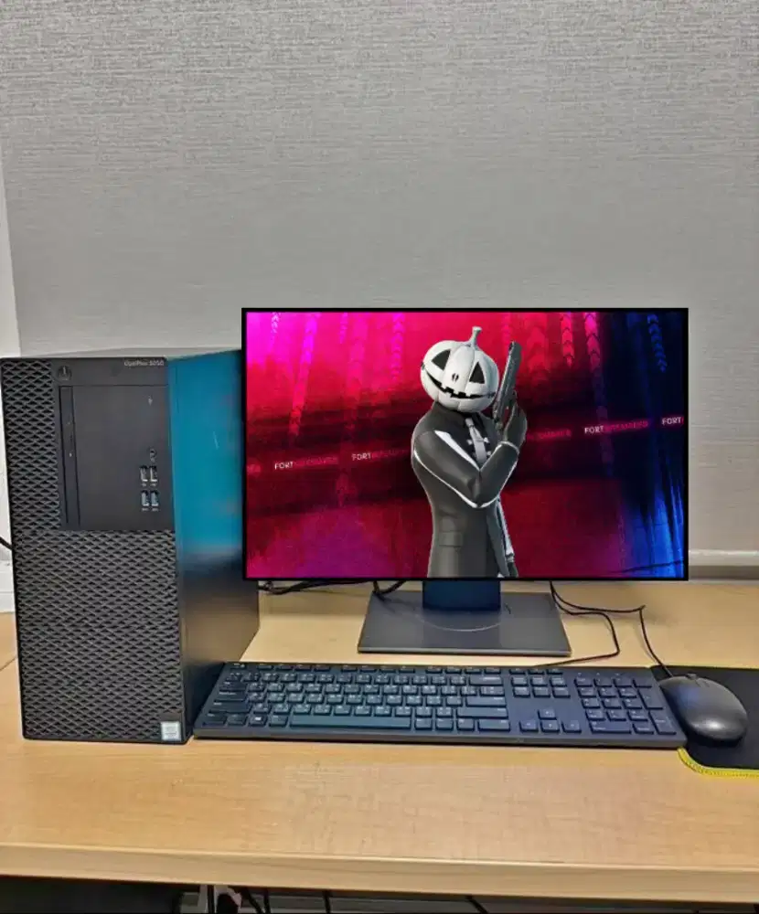 PC GAMING FULSET + LCD + RAM 8 GB + VGA 1 GB + HD 500 GB + GAMES APP