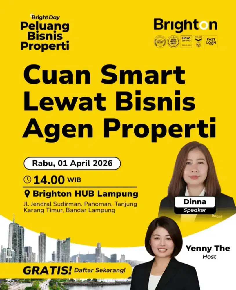 Berani mulai bisnis  ( Agen Property)