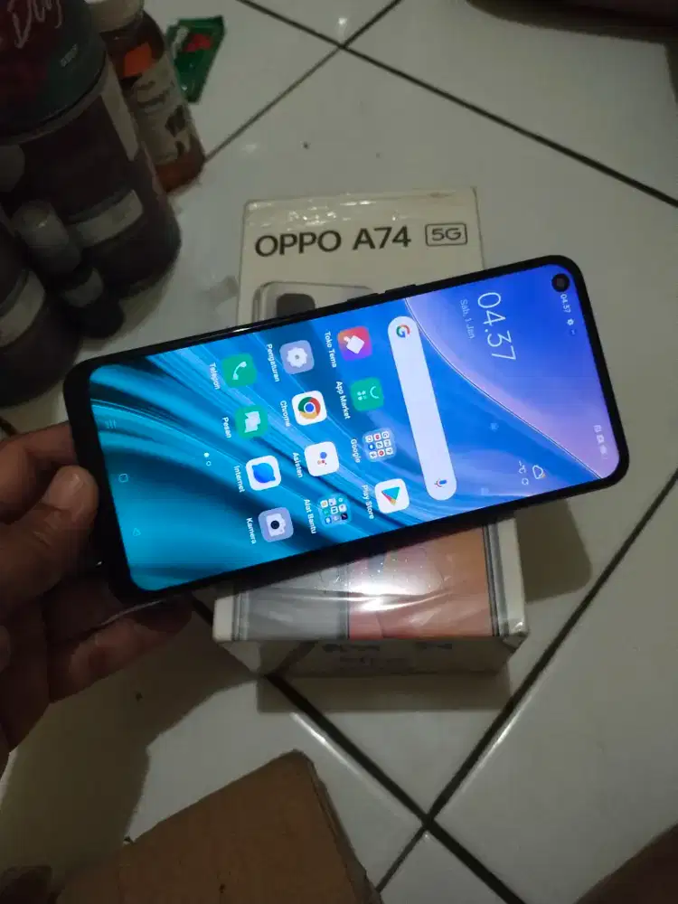 Oppo A74   5G  6/128  minus pemakaian aja