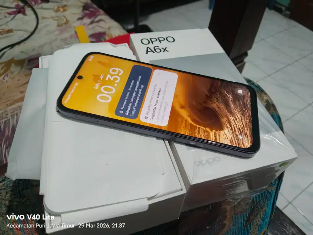 Oppo A6x 4+8/64gb bekas rasa baru