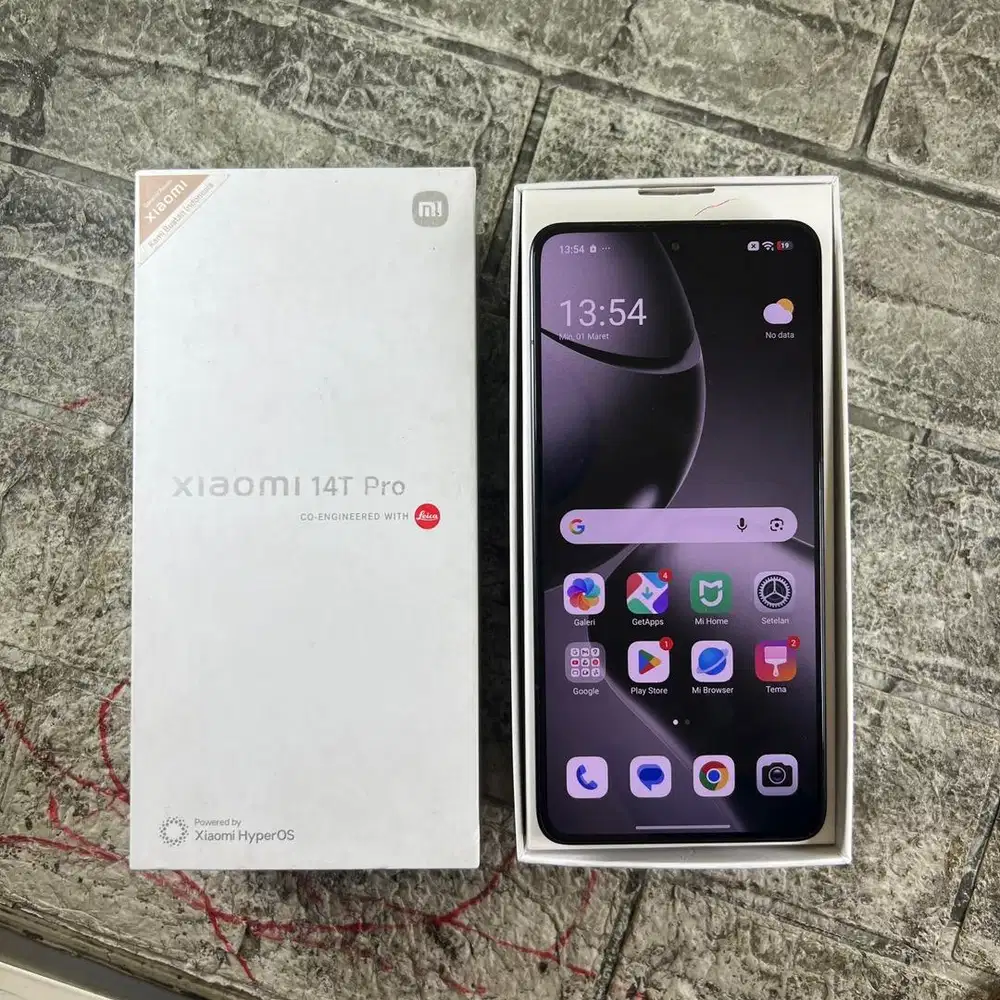 Xiaomi 14T Pro 5G Ram 12/512 GB Lengkap mulus
