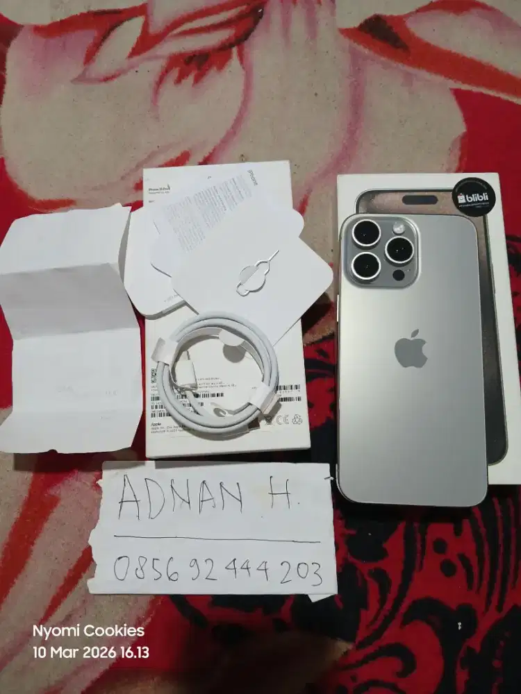 Iphone 15 Pro Max 256gb resmi