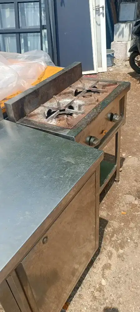 Kompor stove 2 tungku & undercounter