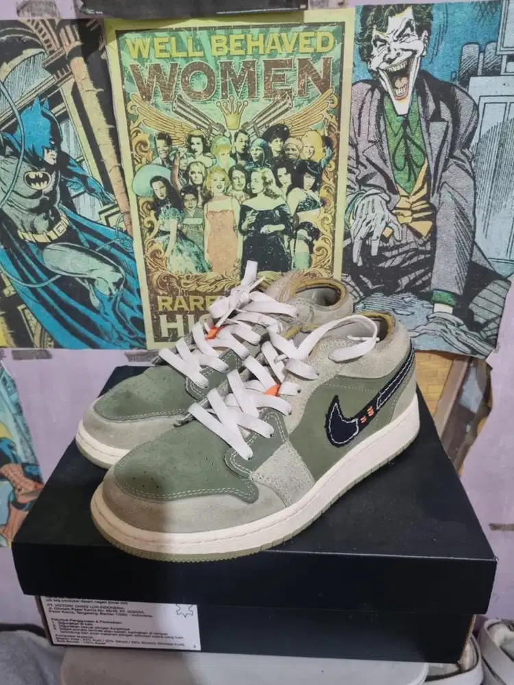 [PRELOVED] Sepatu Air Jordan 1 Low SE AIR CRAFT