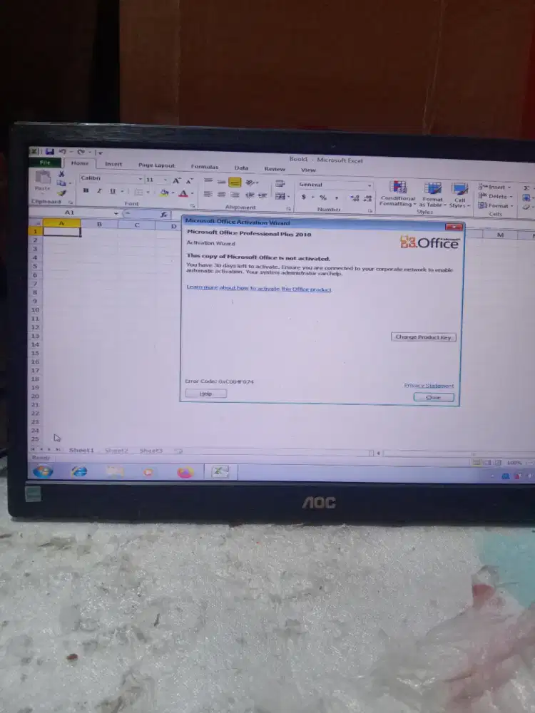 Montor Coocaa 18,5 led normal