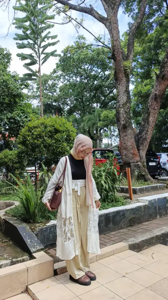 Baju muslim plus hijab