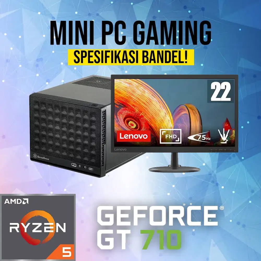 Mini PC Gaming AMD Ryzen 5 5600 RAM 16GB Super Bandel!