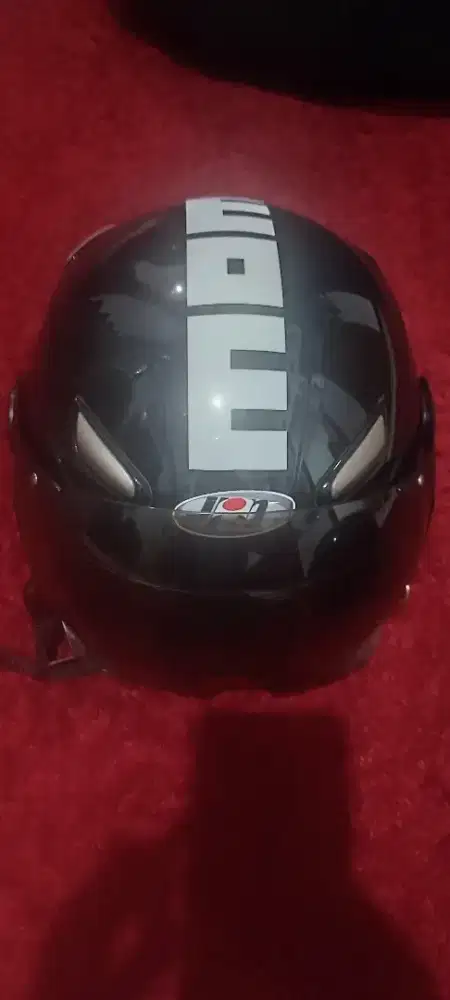 Jual helm Jpn momo warna hitam