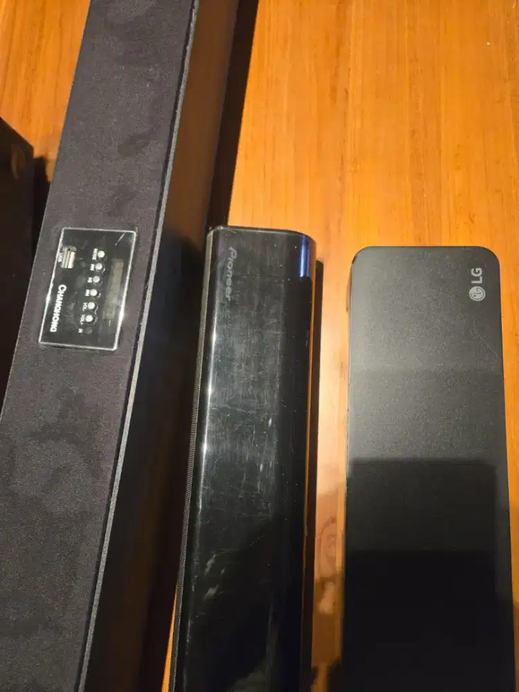 Dijual apa adanya : 3 unit_Sound Bar - Subwoofer