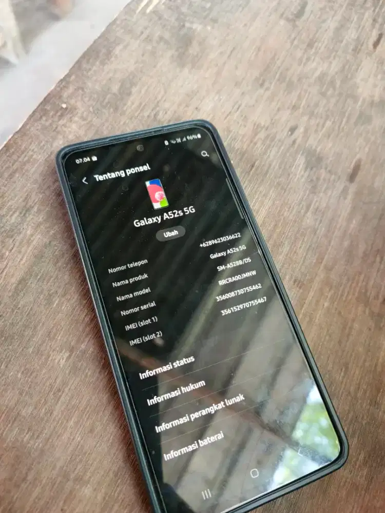 SAMSUNG A52S 5G ONLY