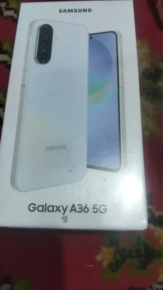Samsung A36 5G 8/256GB kondisi baru segel resmi