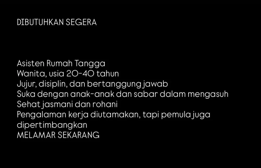 Asisten Rumah Tangga