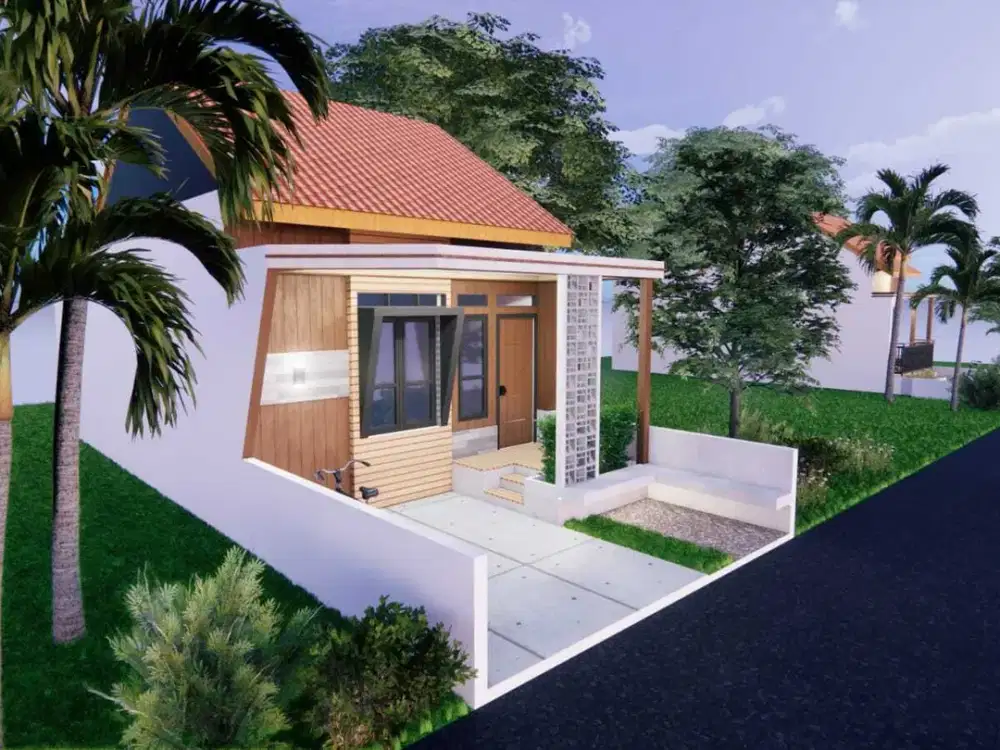 Rumah baru 1 lt di Cilengsi kt 2 dekat terminal bus