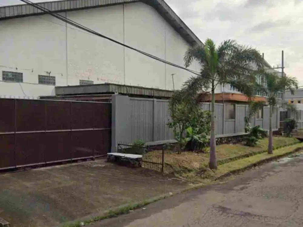 SEWA PABRIK KAWASAN INDUSTRI CIKUPA MAS TANGERANG AKSES 40 FEET IZIN INDUSTRI DEKAT TOL