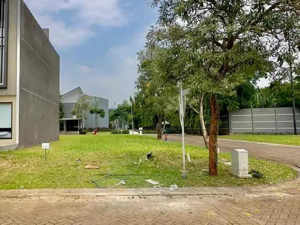Dijual Tanah Kavling Dalam Cluster Bintaro - Posisi Di Hook / 3,5jt Permeter